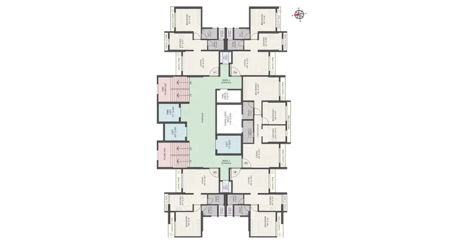 Sangle Trinty Floor Plans